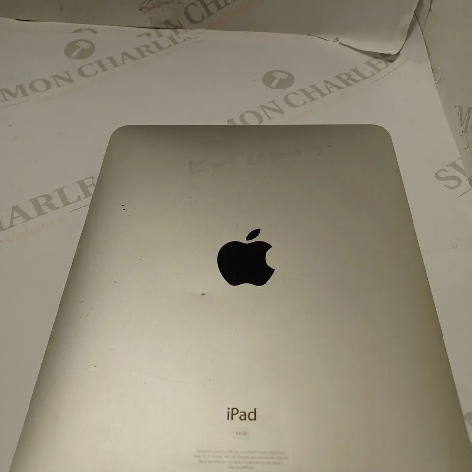 APPLE IPAD 16GB MODEL A1219