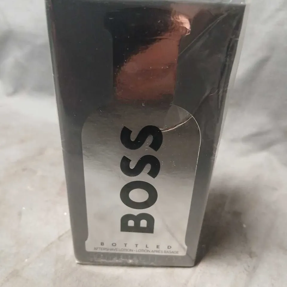 BOXED AND SEALED BOSS HUGO BOSS BOTTLED AFTERSHAVE LOTION 50ML