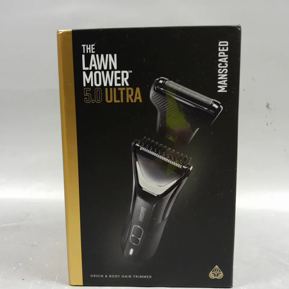 BOXED SEALED MANSCAPED THE LAWN MOWER 5.0 ULTRA GROIN & BODY HAIR TRIMMER 