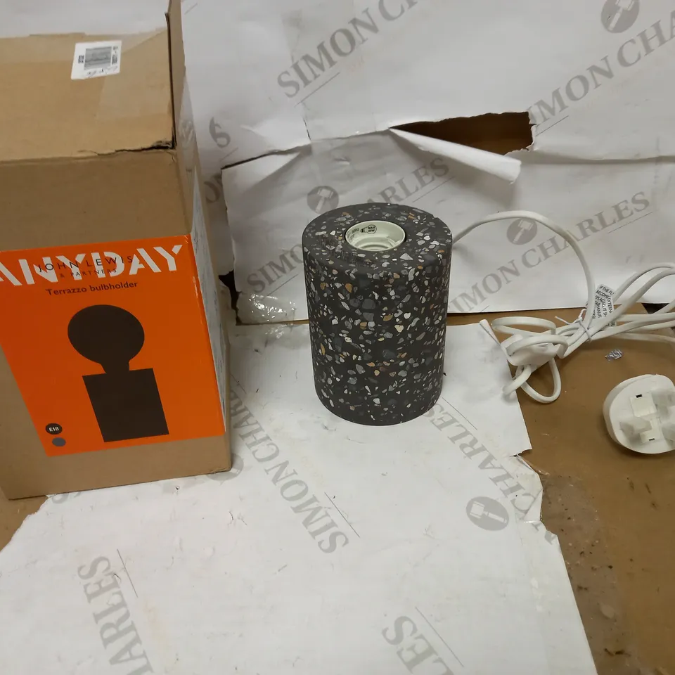 JOHN LEWIS TERRAZZO BULBHOLDER 