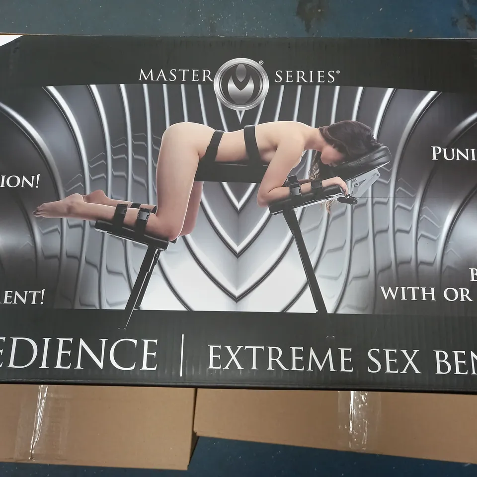 BOXED MASTER SERIES EXTREME SEX BENCH - COLLECTION ONLY