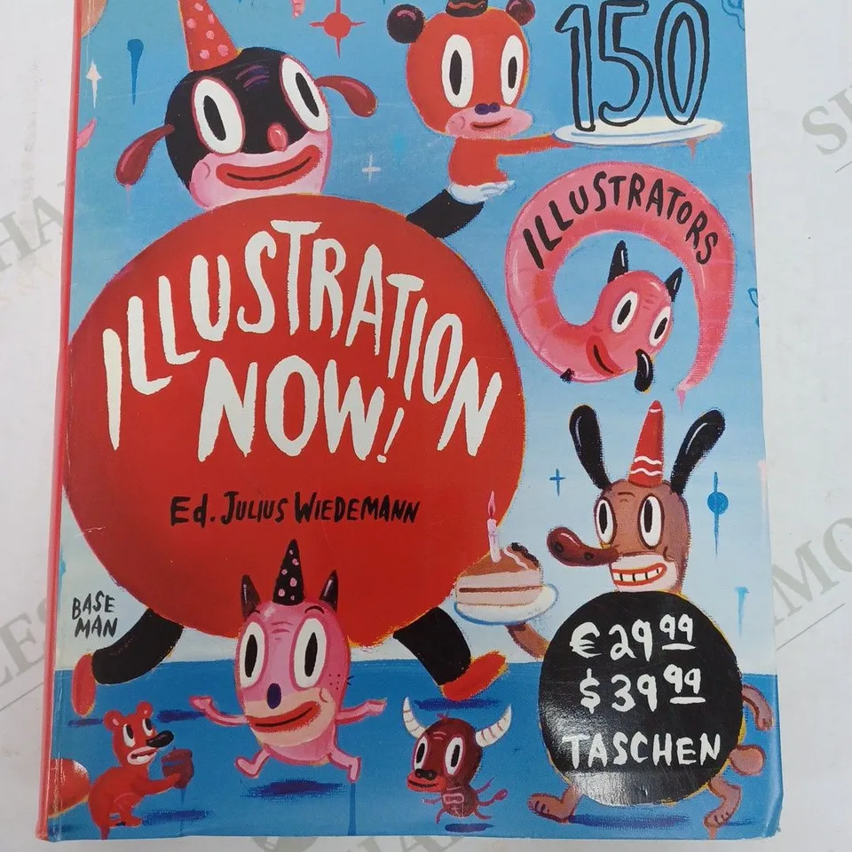 TASCHEN ILLUSTRATION NOW ART BOOK BY ED JULIUS WIEDEMANN