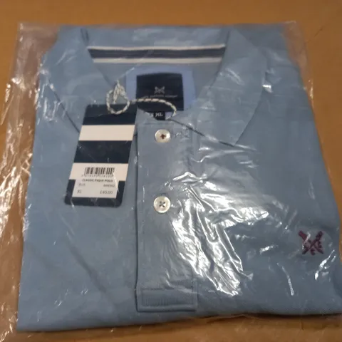 BAGGED CREW CLOTHING CLASSIC PIQUE POLO - XL