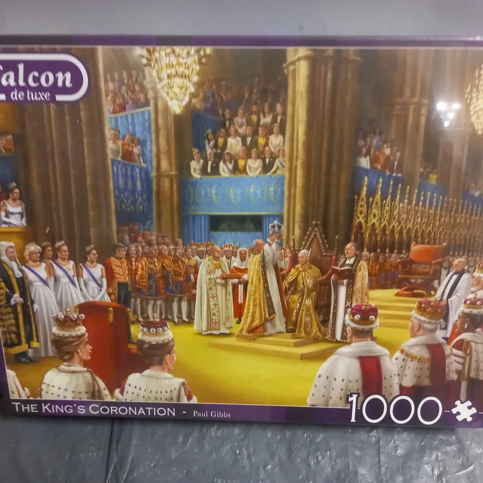 SEALED FALCON 1000-PIECE THE KINGS CORONATION JIGSAW