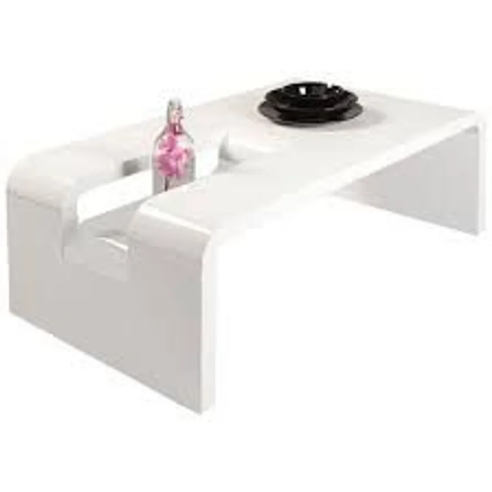 BOXED JANA COFFEE TABLE - WHITE (1 BOX)