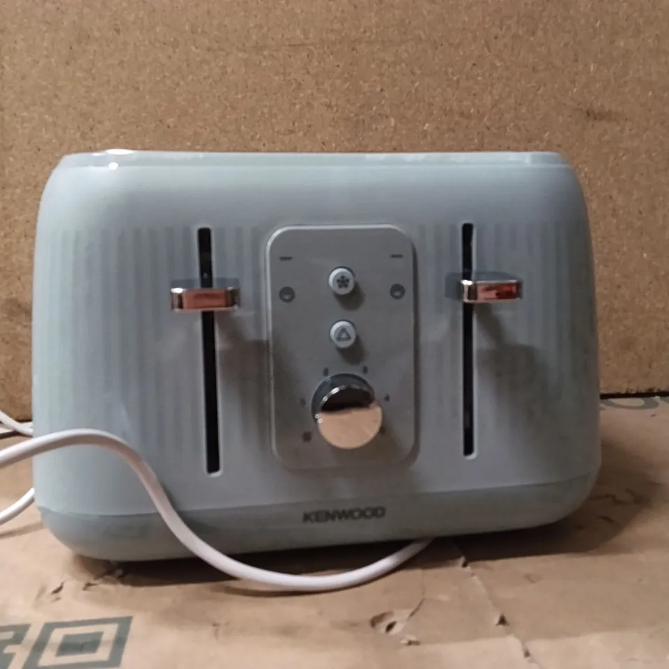 BOXED KENWOOD DAWN 4 SLICE TOASTER TFP09.000BL - STONE BLUE