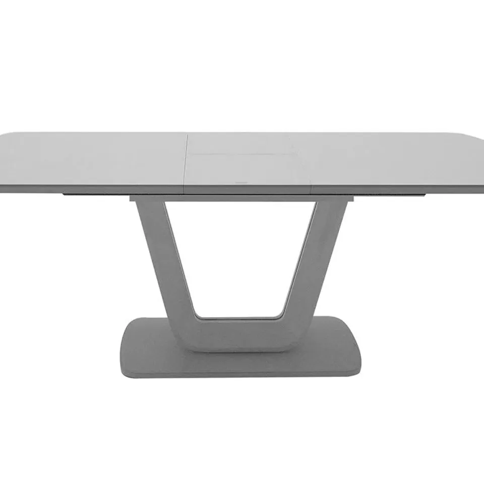 BOXED STOCKHOLM 1.6M EXTENDING DONONG TABLE MATT LIGHT GREY