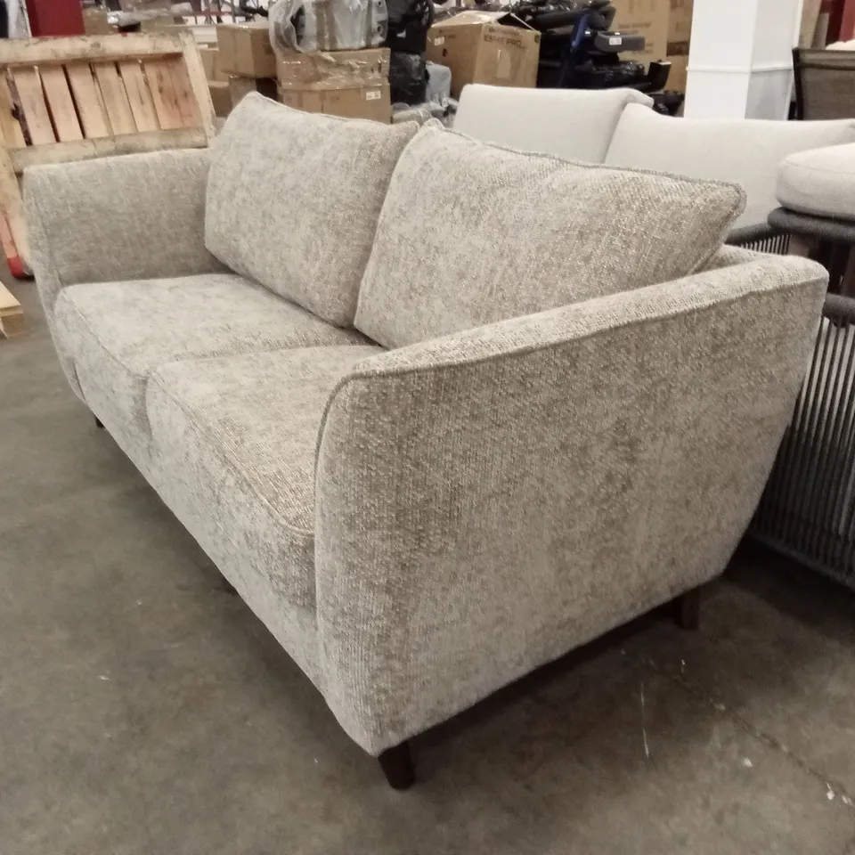 URBANA 3 SEATER FABRIC SOFA - STONE COLOUR