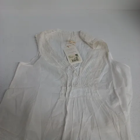 SÉZANE WHITE LACE DRESS, UK 12