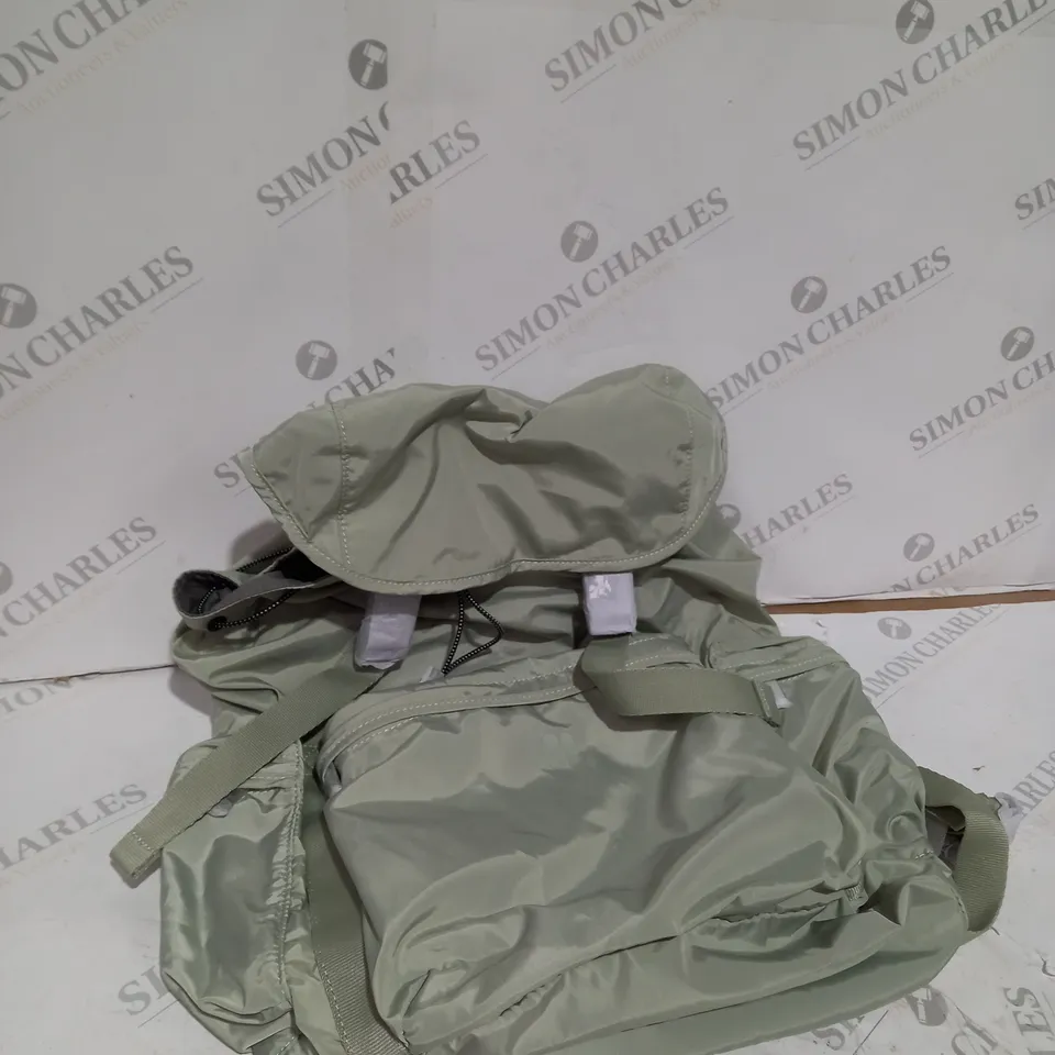 SWEATY BETTY NYLON SAGE GREEN RUCKSACK 