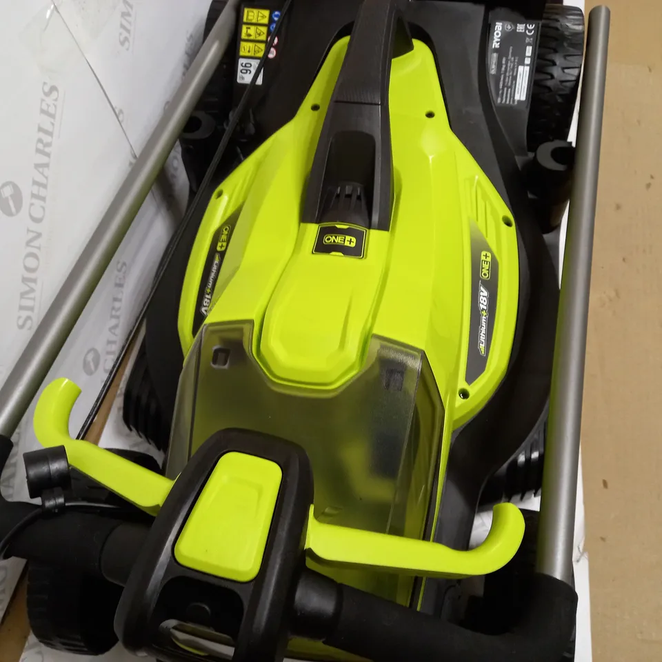 RYOBI OLM1833B 18V ONE+ CORDLESS 33CM LAWNMOWER 