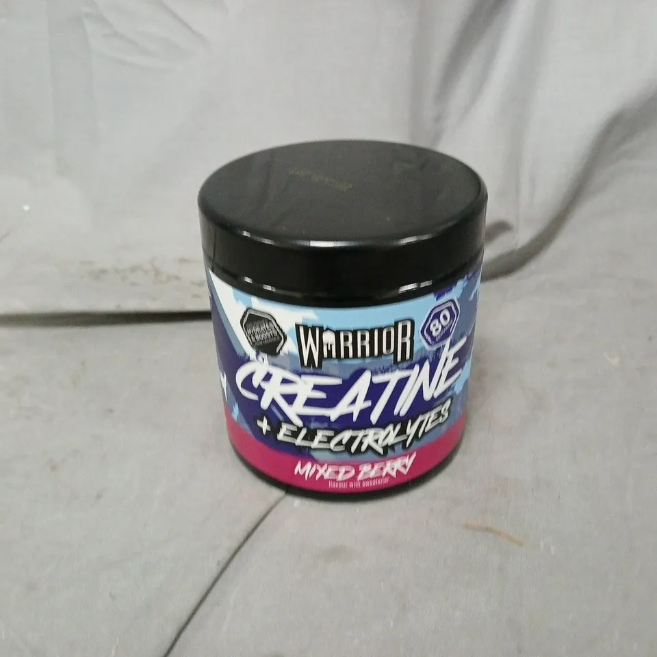 WARRIOR CREATINE + ELECTROLYTES MIXED BERRY (360G)