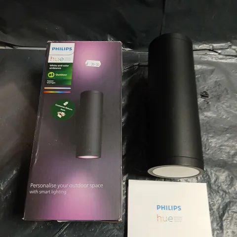 PHILIPS HUE OUTDOOR BOLLARD LIGHT – BLACK
