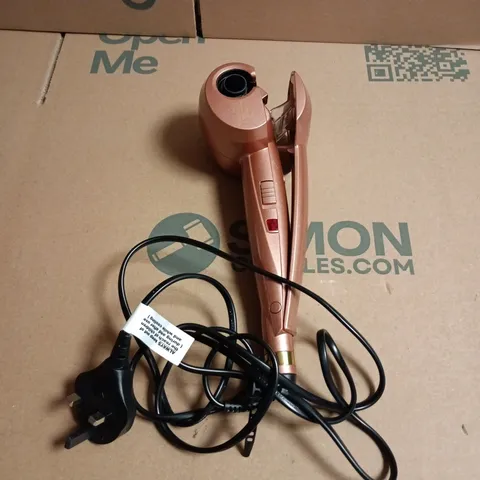 BABYLISS ROSE GOLD CURLING IRON 