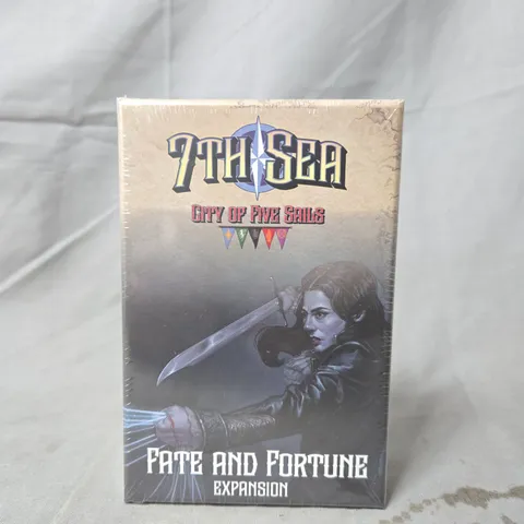 BOXED AND SEALED 7TH SEA: FATE AND FORTUNE EXPANSION – CITY OF FIVE SAILS