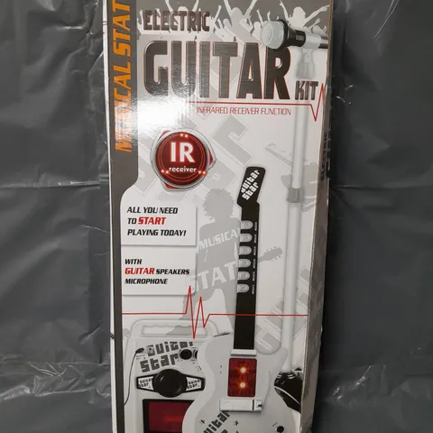 BOXED MUSICAL STAT ELECTRIC GUITAR KIT TOY