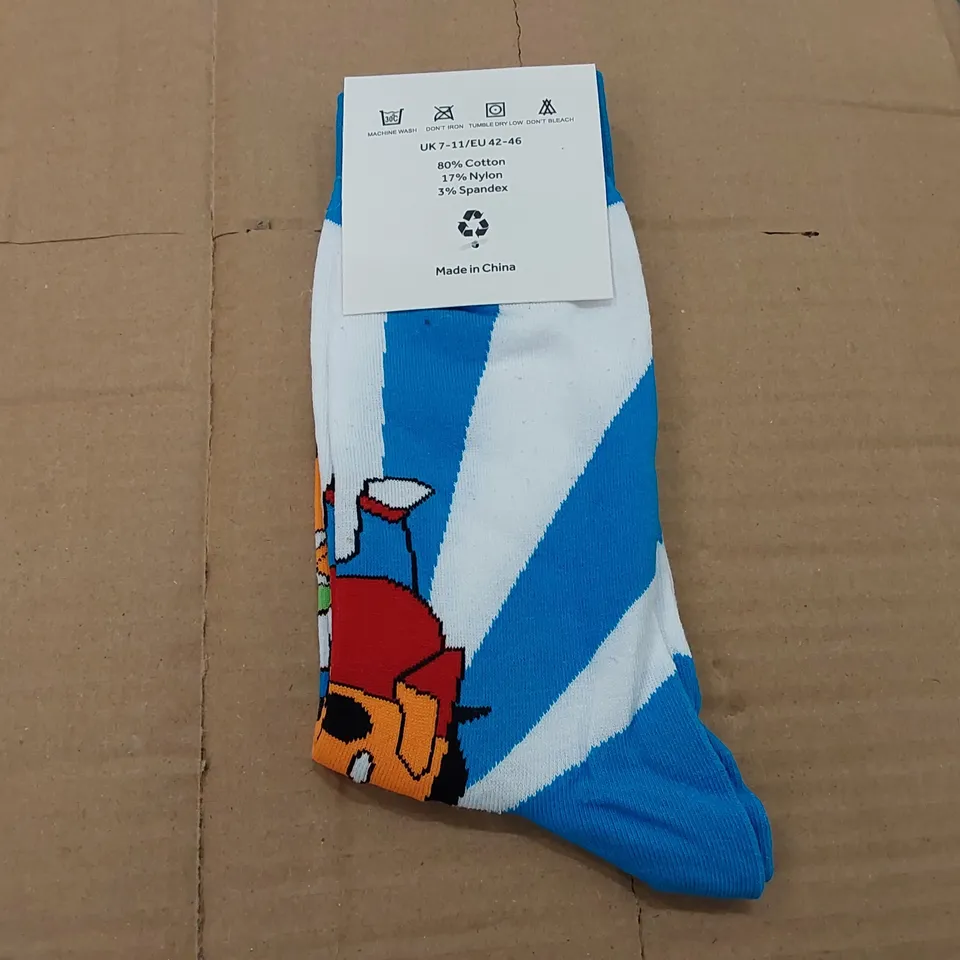 BOX OF BRAND NEW BIER CO SOCKS // APPROXIMATELY 360 PAIRS (1 BOX)