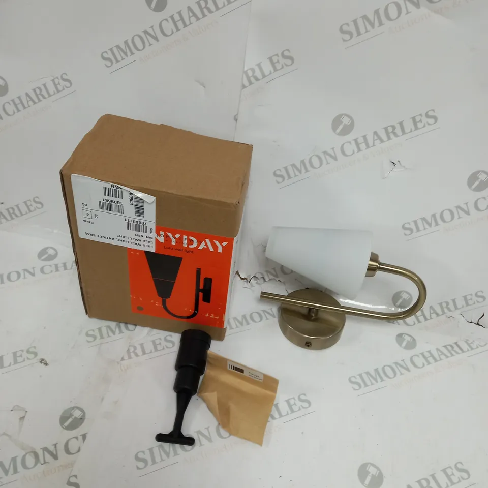 BOXED JOHN LEWIS LULU WALL LIGHT 