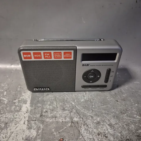 BOXED AIWA DIGITAL PORTABLE DAB RADIO