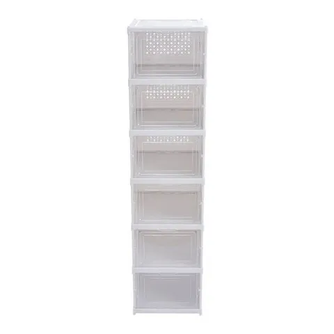 BOXED 6 PAIR SHOE RACK (1 BOX)