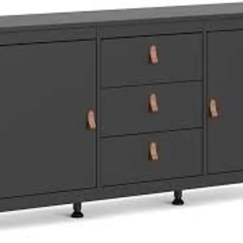 BOXED MADRID SIDEBOARD 2 DOORS + 3 DRAWERS (2 BOXES)