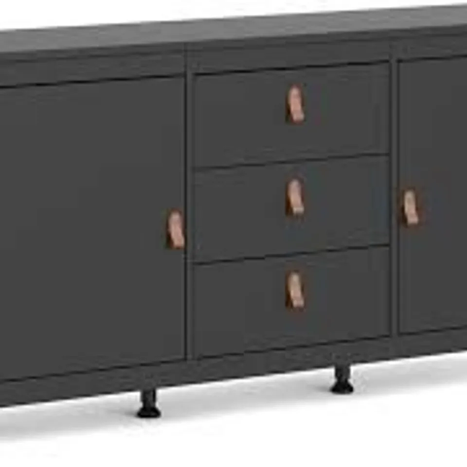 BOXED MADRID SIDEBOARD 2 DOORS + 3 DRAWERS (2 BOXES)