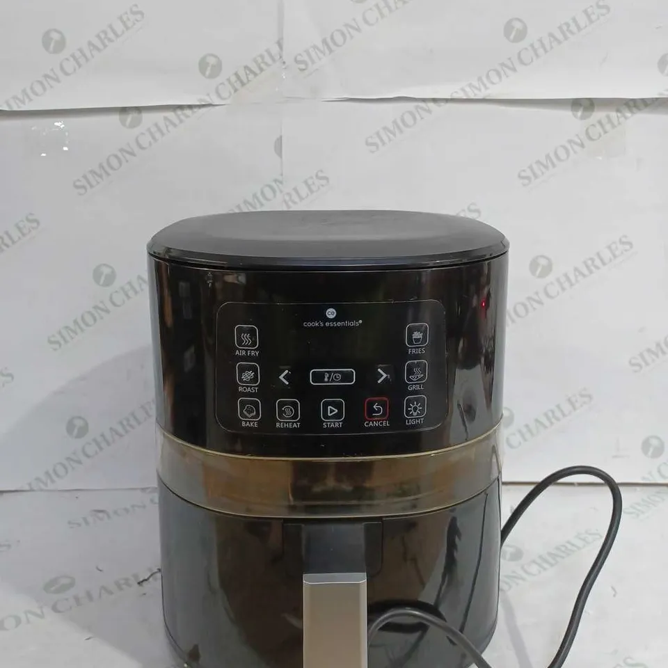 COOK'S ESSENTIALS 4.0L AIR FRYER - BLACK