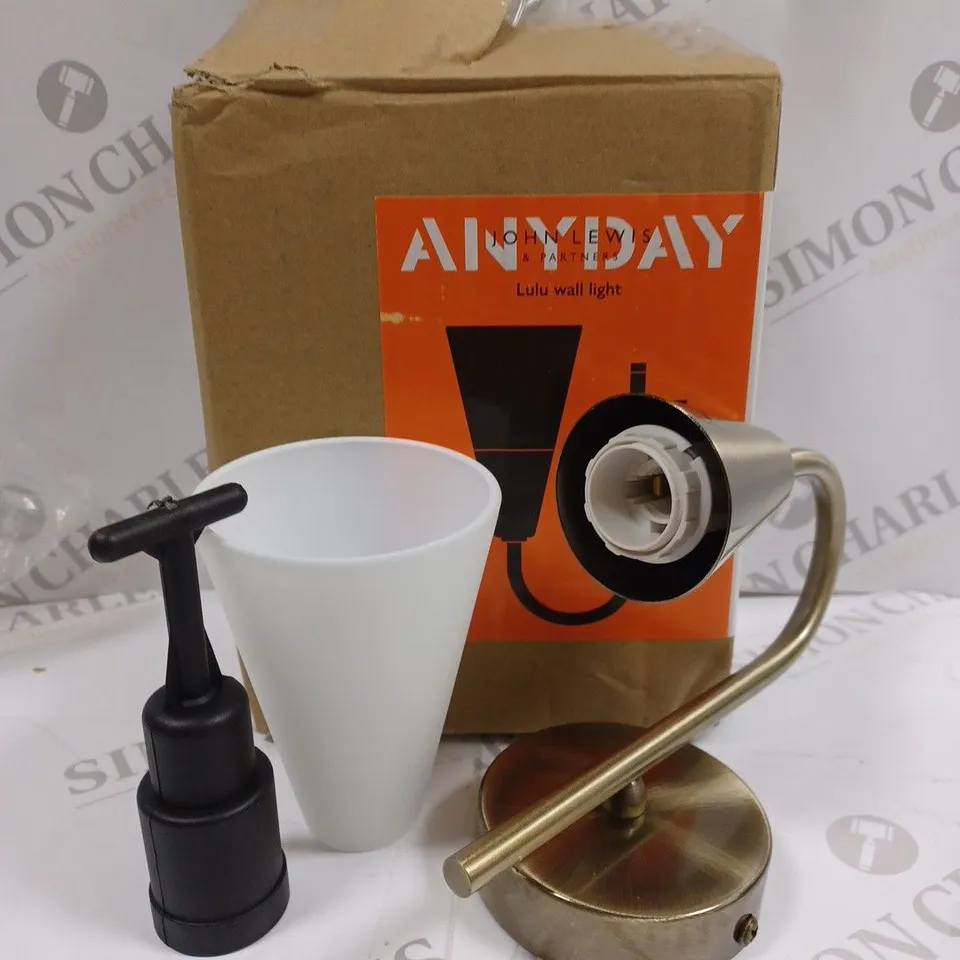 JOHN LEWIS LULU WALL LIGHT 