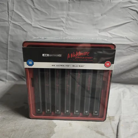 A NIGHTMARE ON ELM STREET 7-FILM COLLECTION – 4K ULTRA HD + BLU-RAY (BOXED TIN)