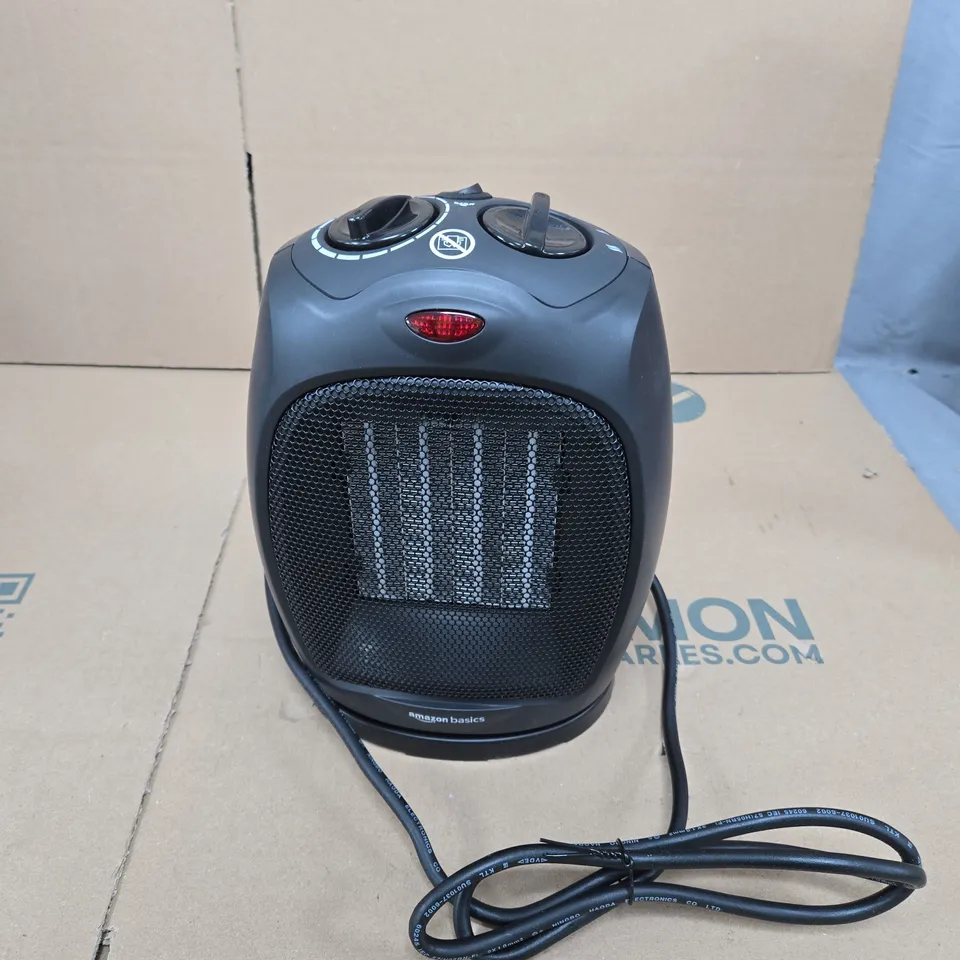 AMAZON BASICS COMPACT PORTABLE SPACE HEATER