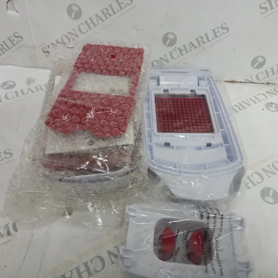 BOXED COOK'S ESSENTIALS CHOPPER 8 SLICE & DICE BLADES IN RED