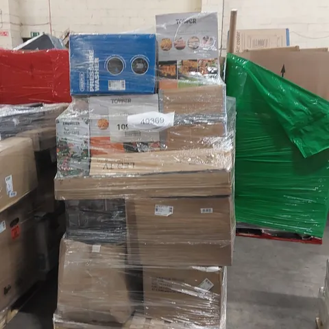 PALLET OF APPROXIMATELY 26 UNPROCESSED RAW RETURN HOUSEHOLD AND ELECTRICAL GOODS TO INCLUDE;