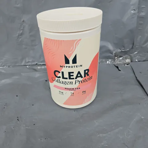 MYPROTEIN CLEAR COLLAGEN PROTEIN PEACH TEA FLAVOUR 630G 