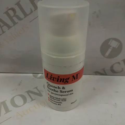 LIVING M QUENCH & SOOTHE SERUM - 30ML