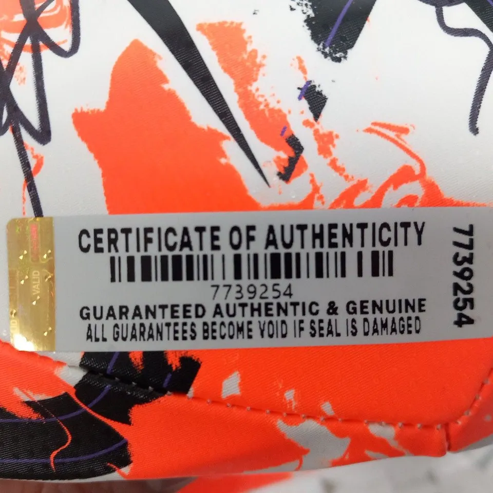 SIGNED NIKE PITCH 2023-2024 PREMIER LEAGUE FOOTBALL SIZE 5 WITH CERTIFICATE OF AUTHENTICITY BAR CODE