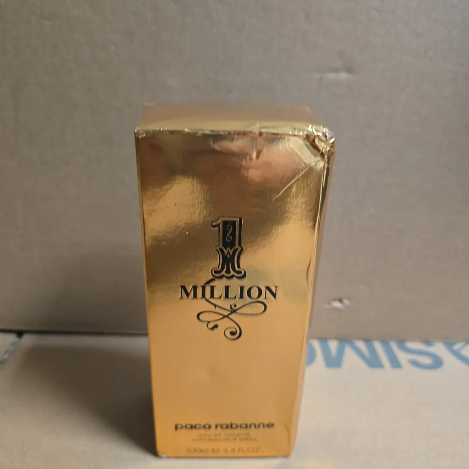 BOXED PACO RABANNE 1 MILLION EAU DE TOILETTE SPRAY 100ML