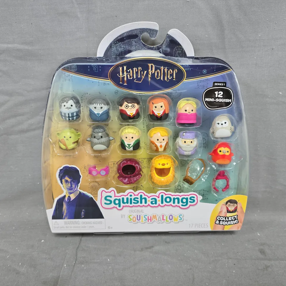 SQUICH-A-LONGS "HARRY POTTER" MINI-SQUISH + ACCESSORY 12-PACK