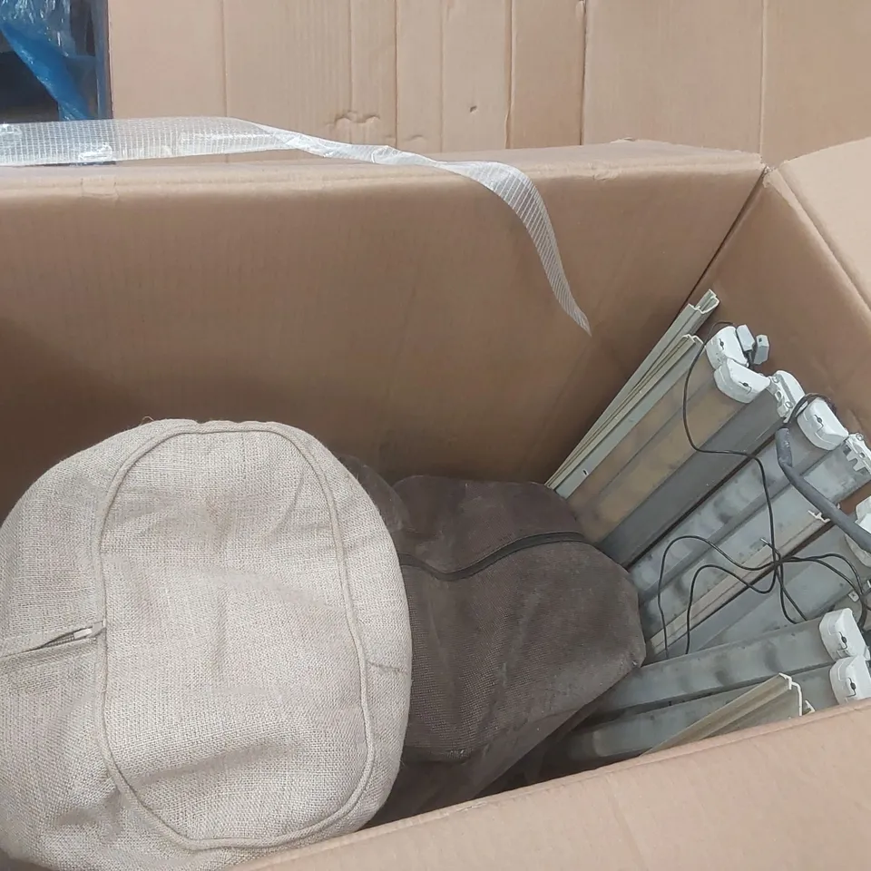 PALLET CONTAINING A VERY LARGE QUANTITY OF ASSORTED ITEMS INCLUDING: MINI QUADBIKE/DIRTBIKE PARTS, BEAN BAGS ECT