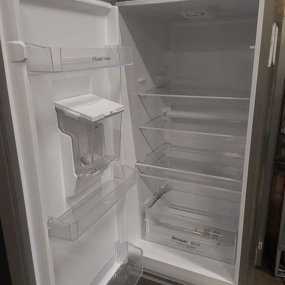 RUSSELL HOBBS RH180FFFF55S-WD SILVER 54CM WIDE 180CM HIGH FREESTANDING FROST FREE FRIDGE FREEZER - UNPROCESSED RAW RETURN