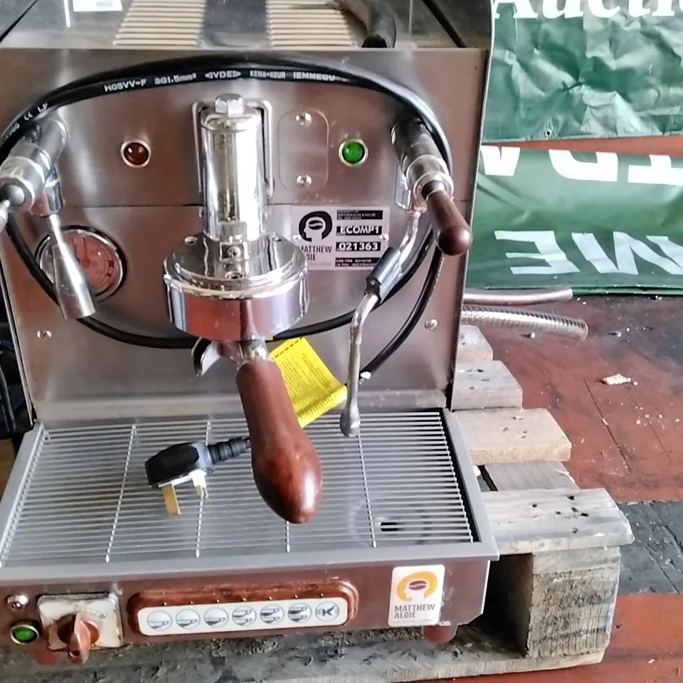 ELEKTRA BARISTA 1 STATION COFFEE MACHINE 