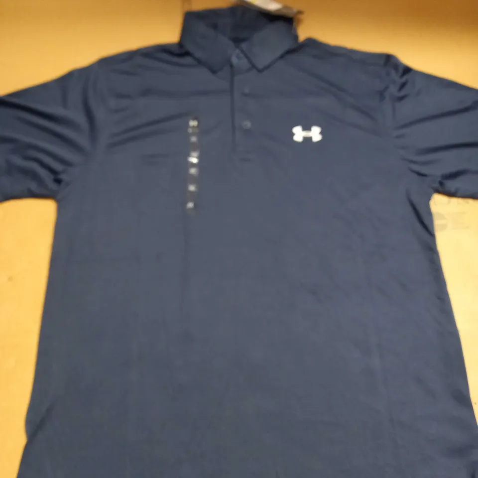 MENS UNDER ARMOUR POLO SHIRT SIZE M 