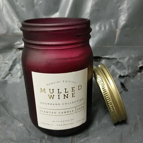 GOURMAND COLLECTION MULLED WINE SCENTED CANDLE (280g) - COLLECTION ONLY