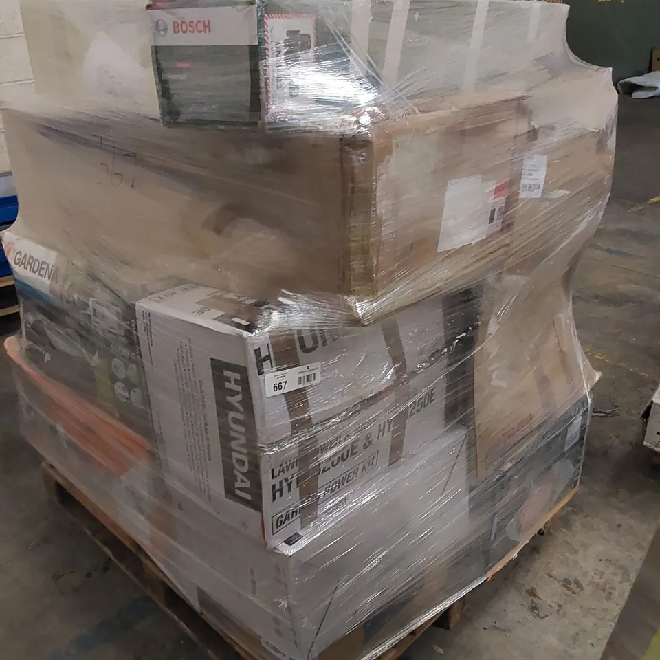 PALLET OF APPROXIMATELY 15 ASSORTED ELECTRONIC AND HOUSEHOLD ITEMS TO INCLUDE 