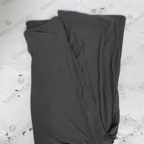 TALA 365 SCULPTING LOUNGE WRAP WAIST FLARED TROUSERS IN DARK OLIVE SIZE S
