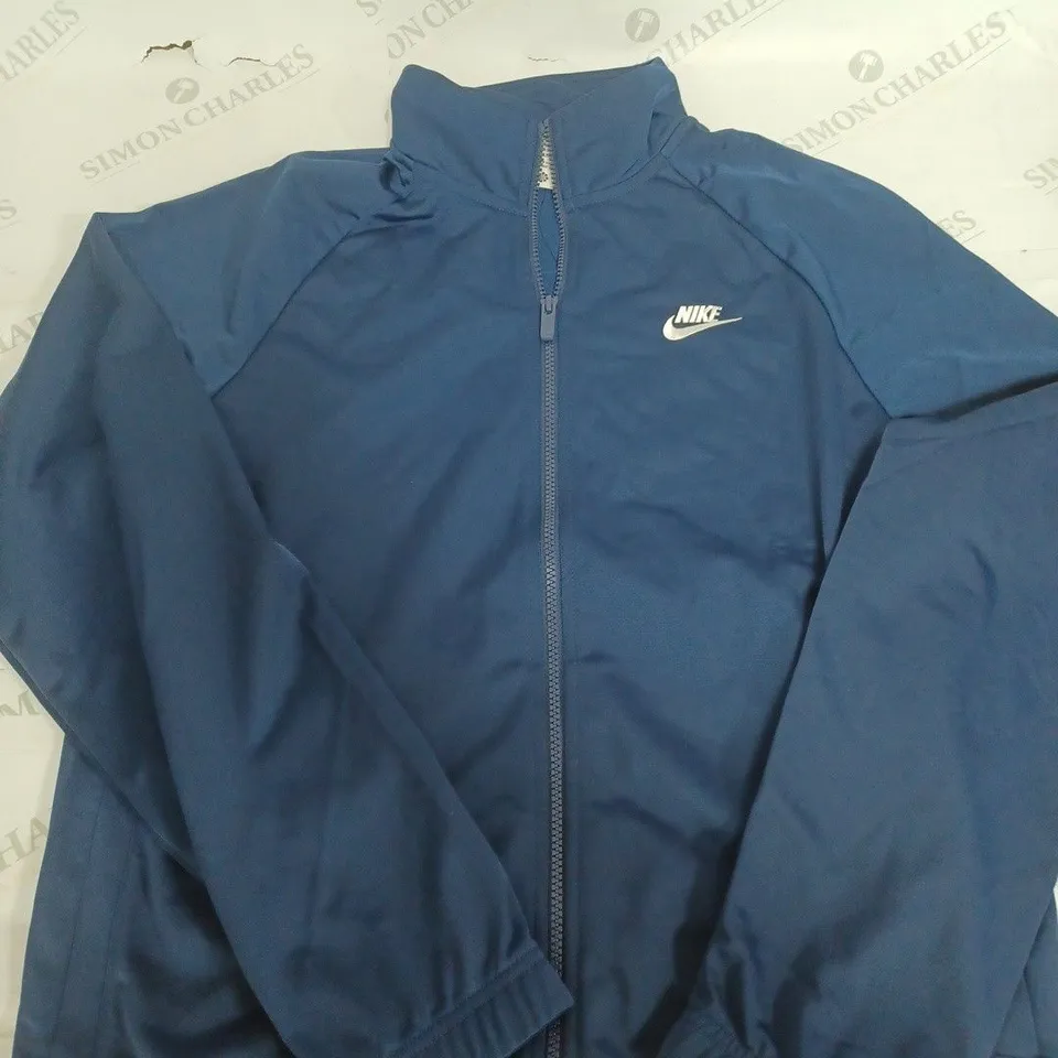 NIKE NAVY ZIP UP JACKET - MEDIUM