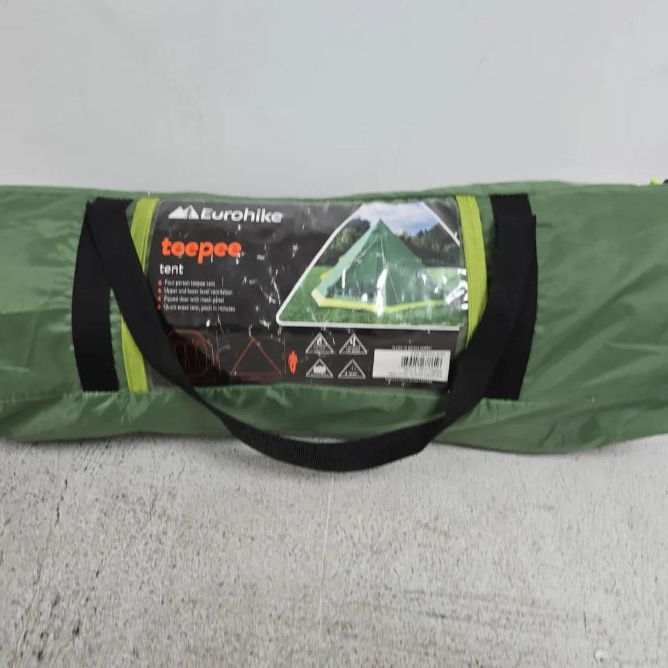 EUROHIKE TEEPEE TENT IN CARRY BAG ( CAMPING / OUTDOOR )