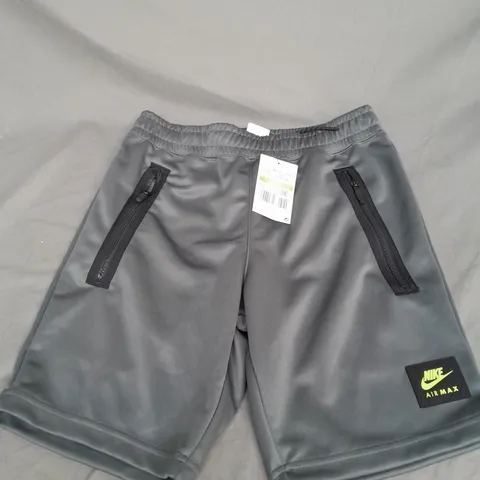 NIKE AIRMAX SHORTS IN GREY SIZE S