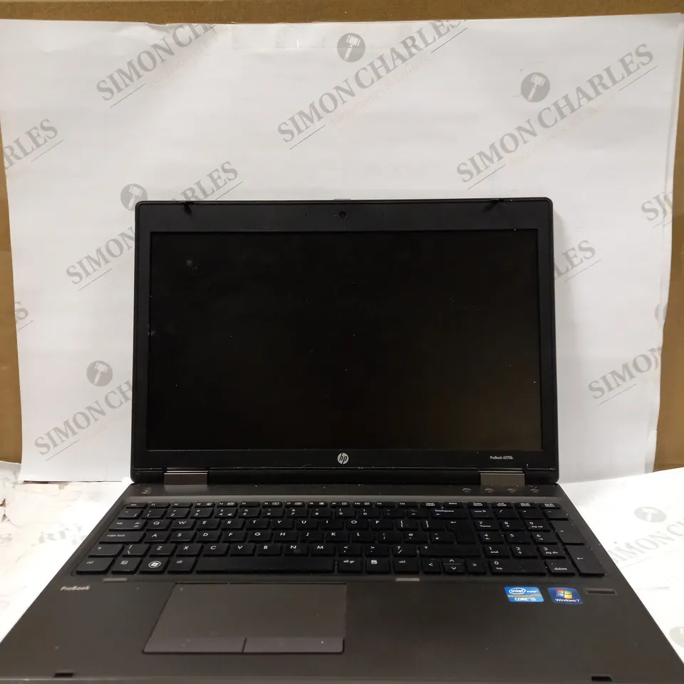HP 6570B PRO BOOK LAPTOP IN SILVER