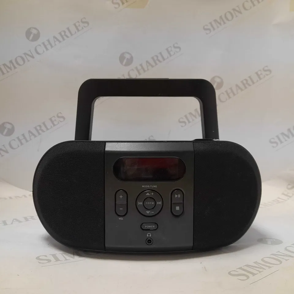ONN CD BOOMBOX 3.5MM AUDIO JACK