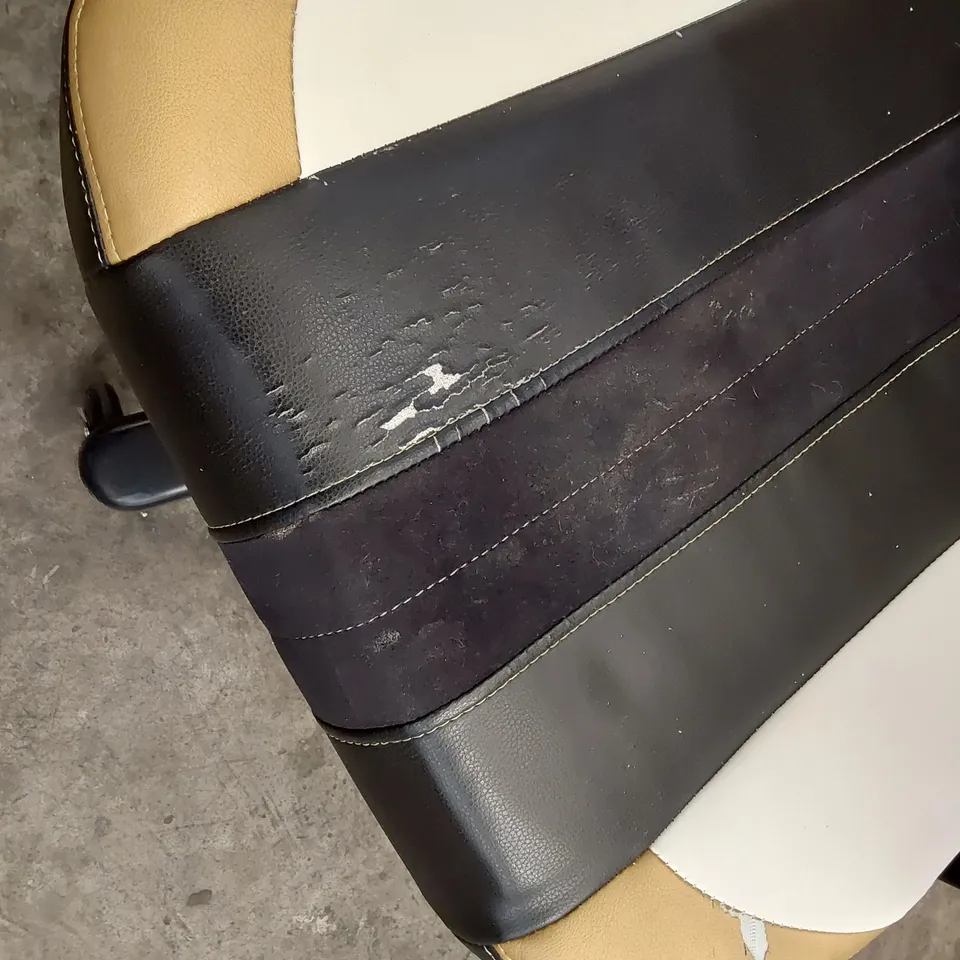 X-ROCKER ECHO RACING OFFICE CHAIR GOLD/BLACK/WHITE 